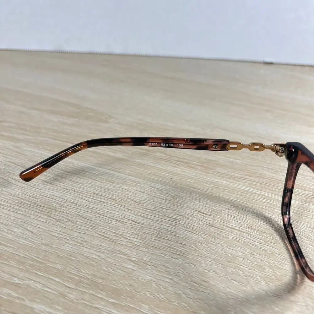 Michael Kors MK8018 Sabina IV Eyeglasses Pink Tortoise Chain Link 52-15-135